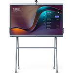 Yealink Meetingboard Interactive Flat Wi-Fi 4K Ultra Hd Black Touchscreen Built-In Processor Android 10 (MB65-A001)