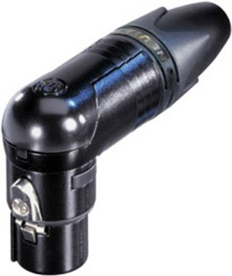 Neutrik NC10FRX-14-B Drahtverbinder XLR Schwarz (NC10FRX-14-B)