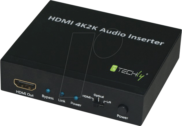 HDMI/DVI Audio Inserter Konverter Hersteller: Techly (IDATA-HDMI-AI4K)