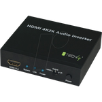 HDMI/DVI Audio Inserter Konverter Hersteller: Techly (IDATA-HDMI-AI4K)
