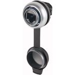 Eaton M22-RJ45-SA RJ-45 Schwarz - Silber Steckdose (M22-RJ45-SA)