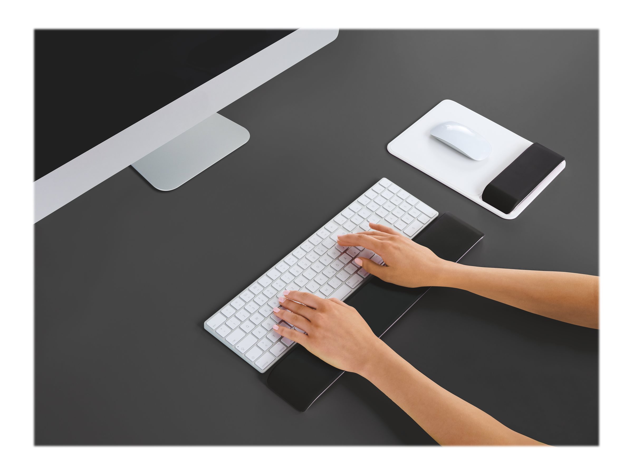 Leitz Ergo WOW Tastatur-Handgelenkauflage Schwarz, Weiß