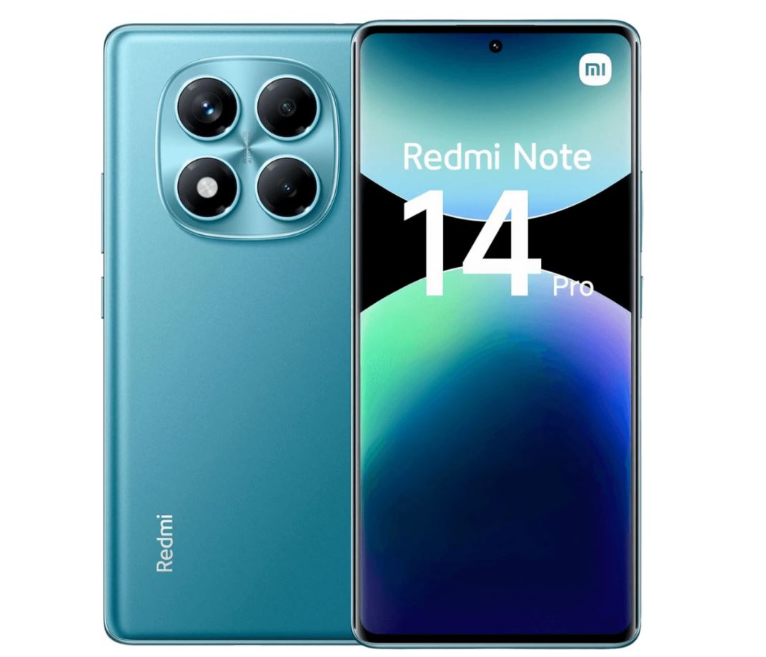 Xiaomi Redmi Note 14 Pro 4G Smartphone 12GB RAM 512GB Ocean Blue Dual-Sim