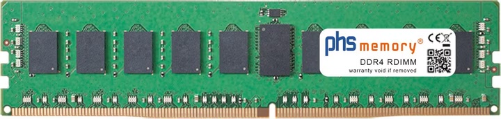 PHS-memory 8 GB DDR4 RDIMM 2666 MHz ECC – kompatibel mit QNAP ES1686dc-R2-2123IT-64G (SP578246)
