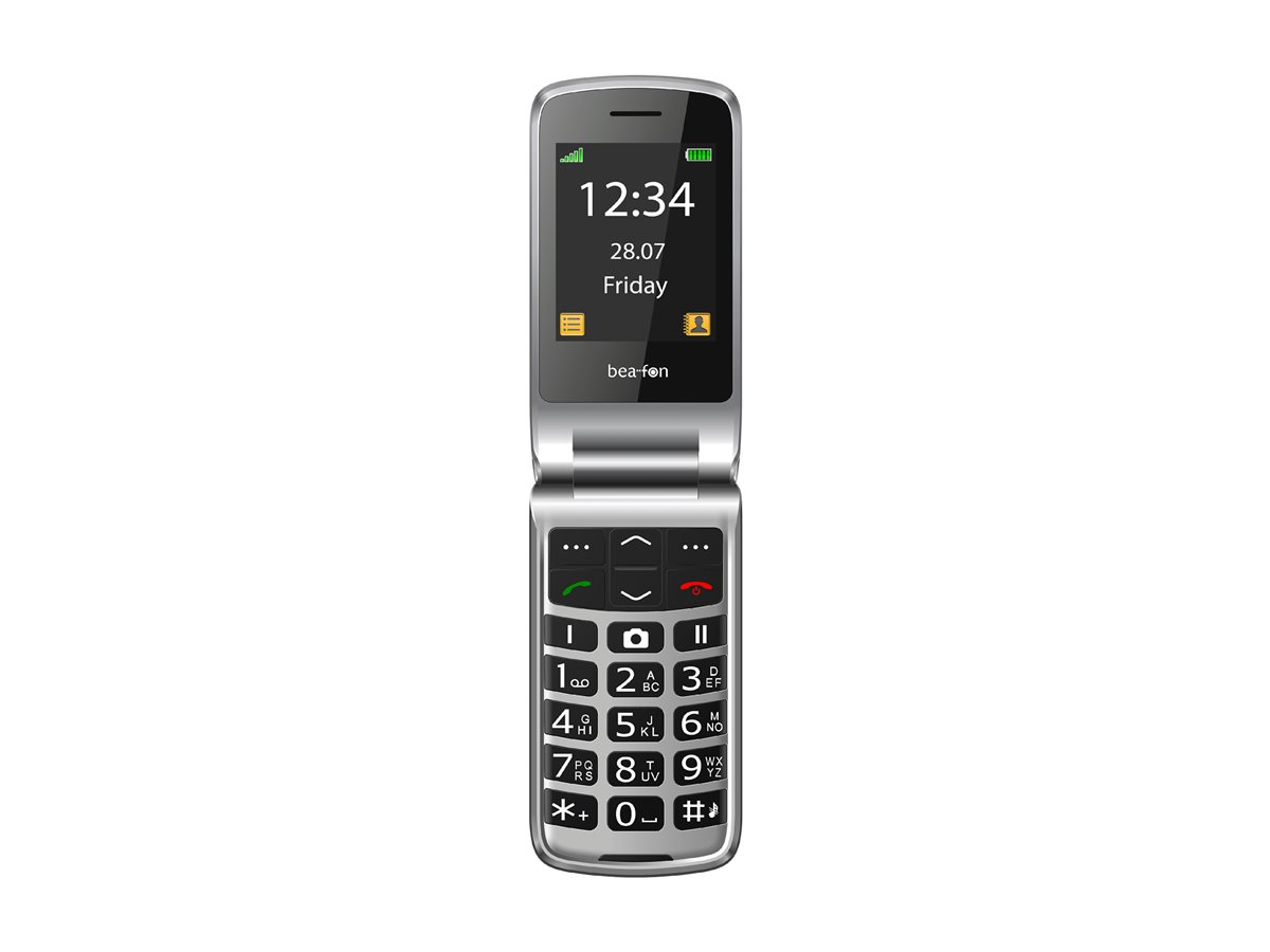 Bea-fon Silver Line SL605 2.4" Feature Phone Schwarz