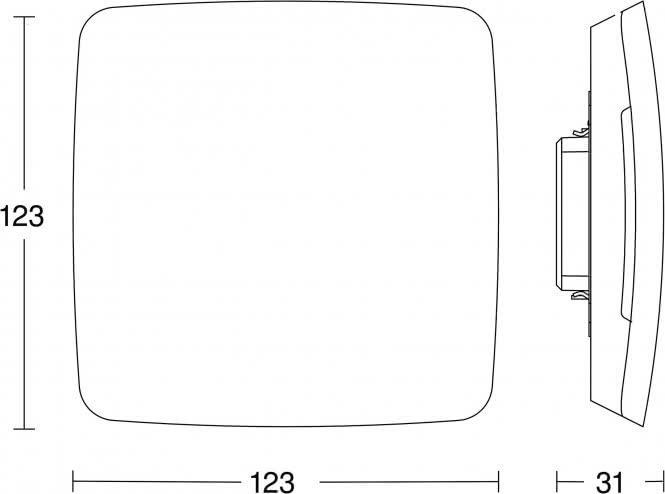 Präsenzmelder True Presence KNX Multisensor UP (056353)