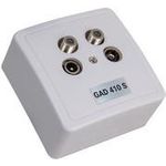 TRIAX Antennendose GAD 410 S 4-Loch Multimedia-Modemdose (306410)