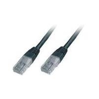 Wentronic Goobay CAT 5e Patchkabel, U/UTP, Schwarz, 3 m - CCA Kupfergemisch (68649)