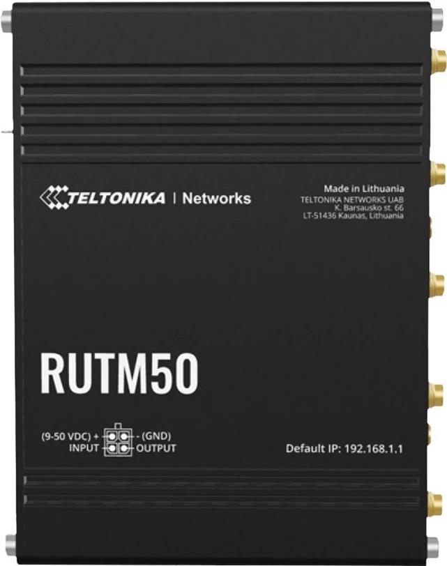 Teltonika RUTM50 - Wireless Router (RUTM50000000)