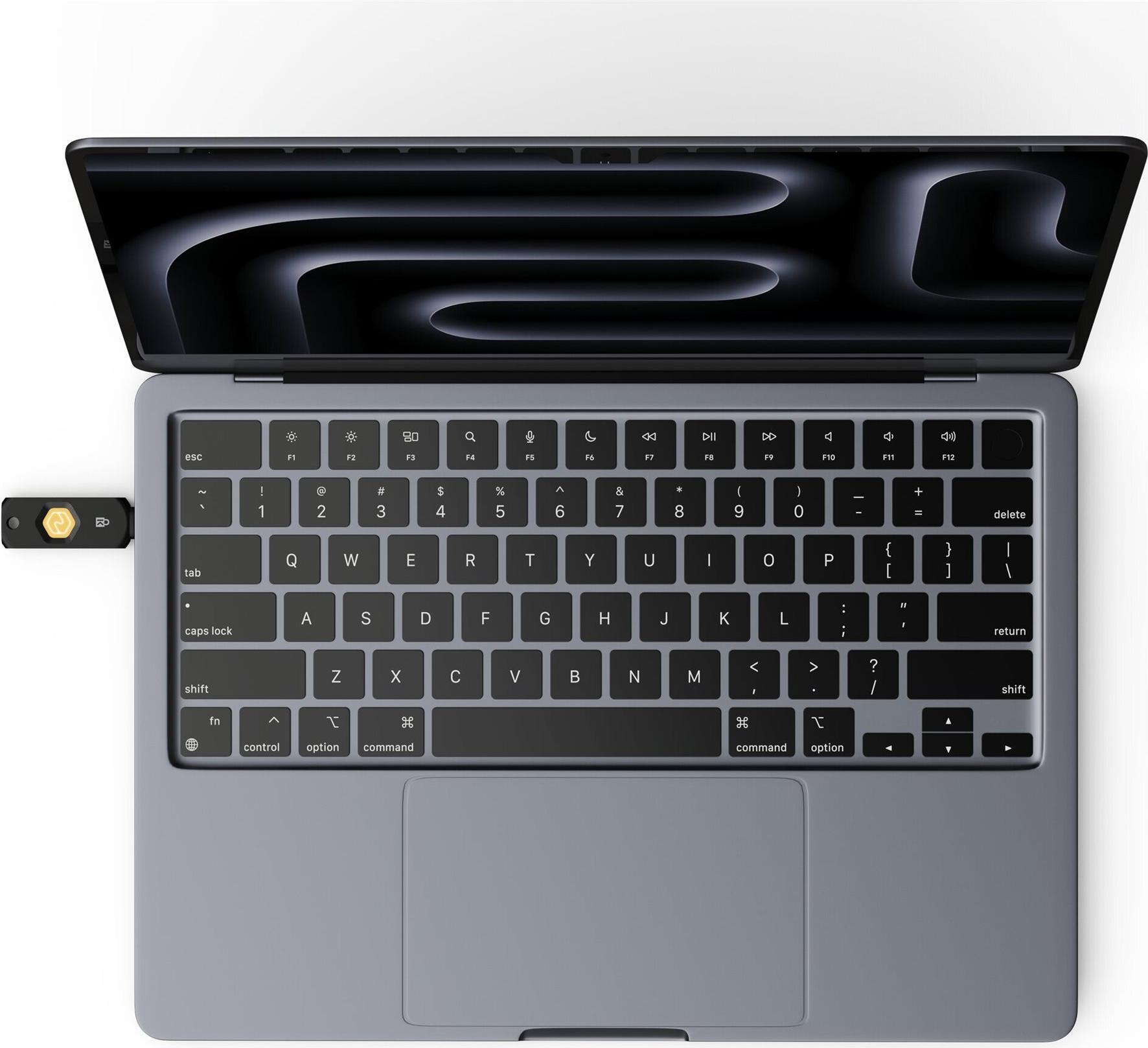 Kensington VeriMark NFC+ Security Key FIDO2 Level 2 USB-C Schwarz