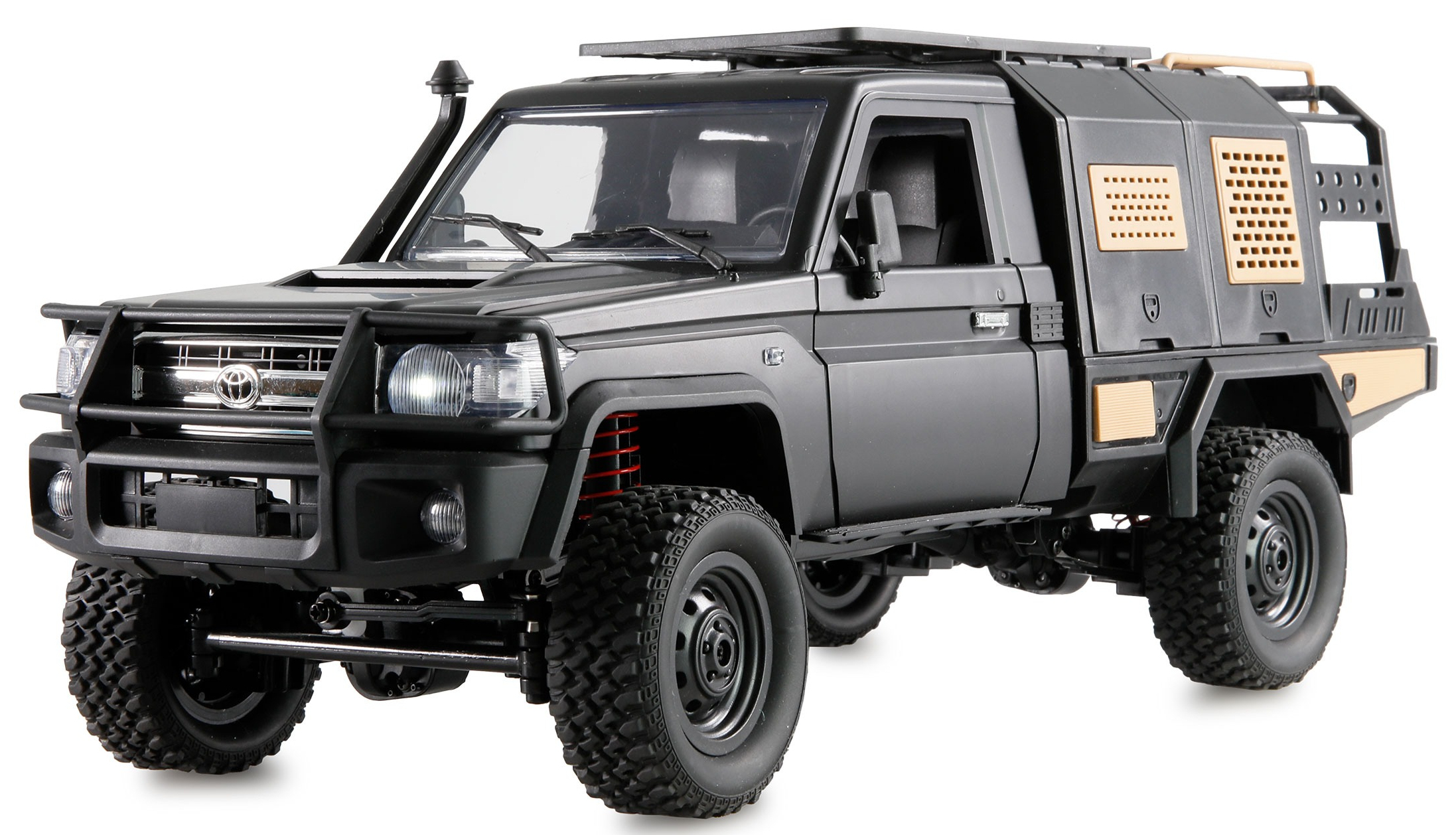 Amewi Toyota Land Cruiser Crawler 1:12 4WD RTR Li-Ion 1200mAh Schwarz