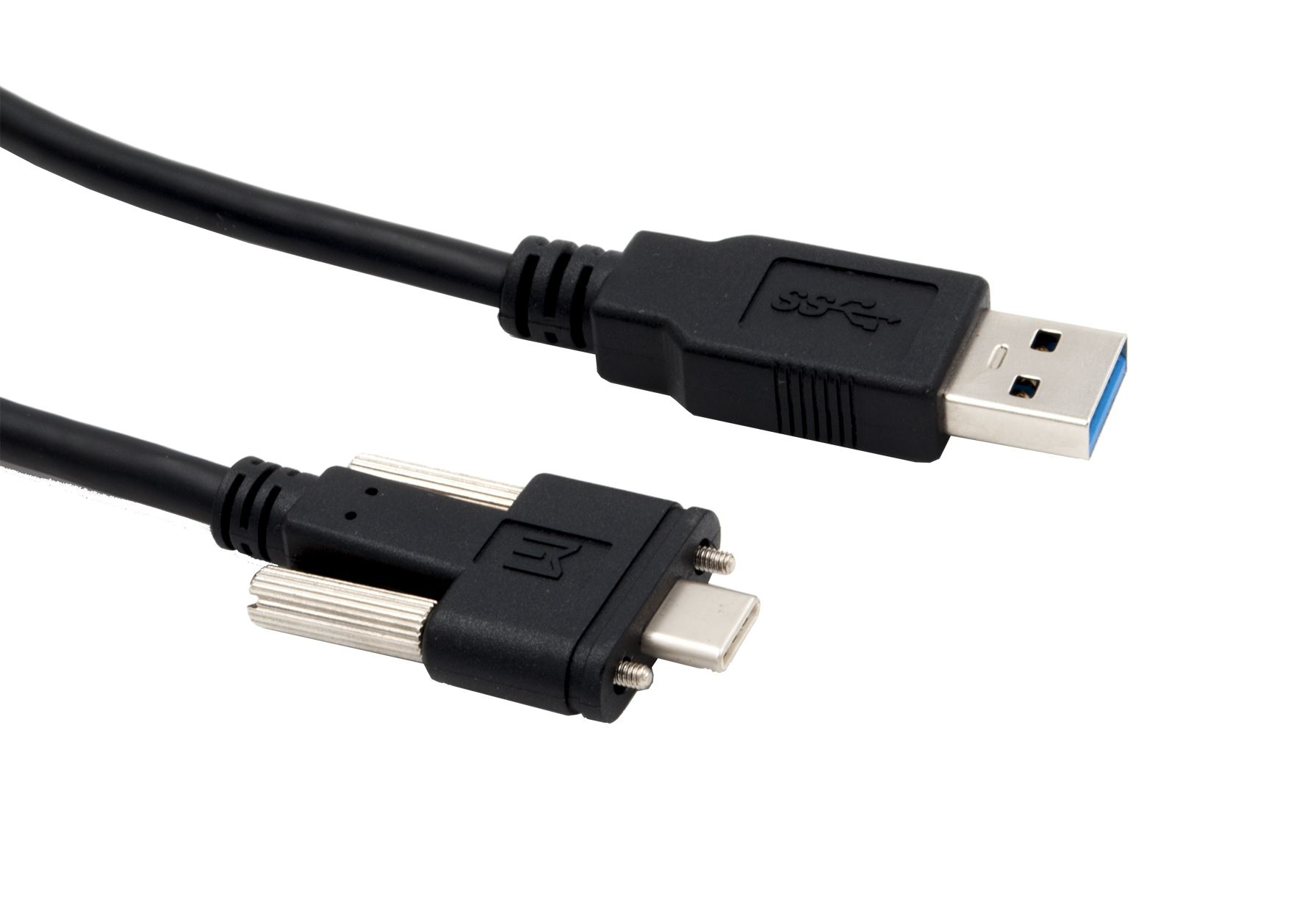Exsys EX-K1593V USB-Kabel 1 m USB 3.2 Gen 2 USB A USB C Schwarz