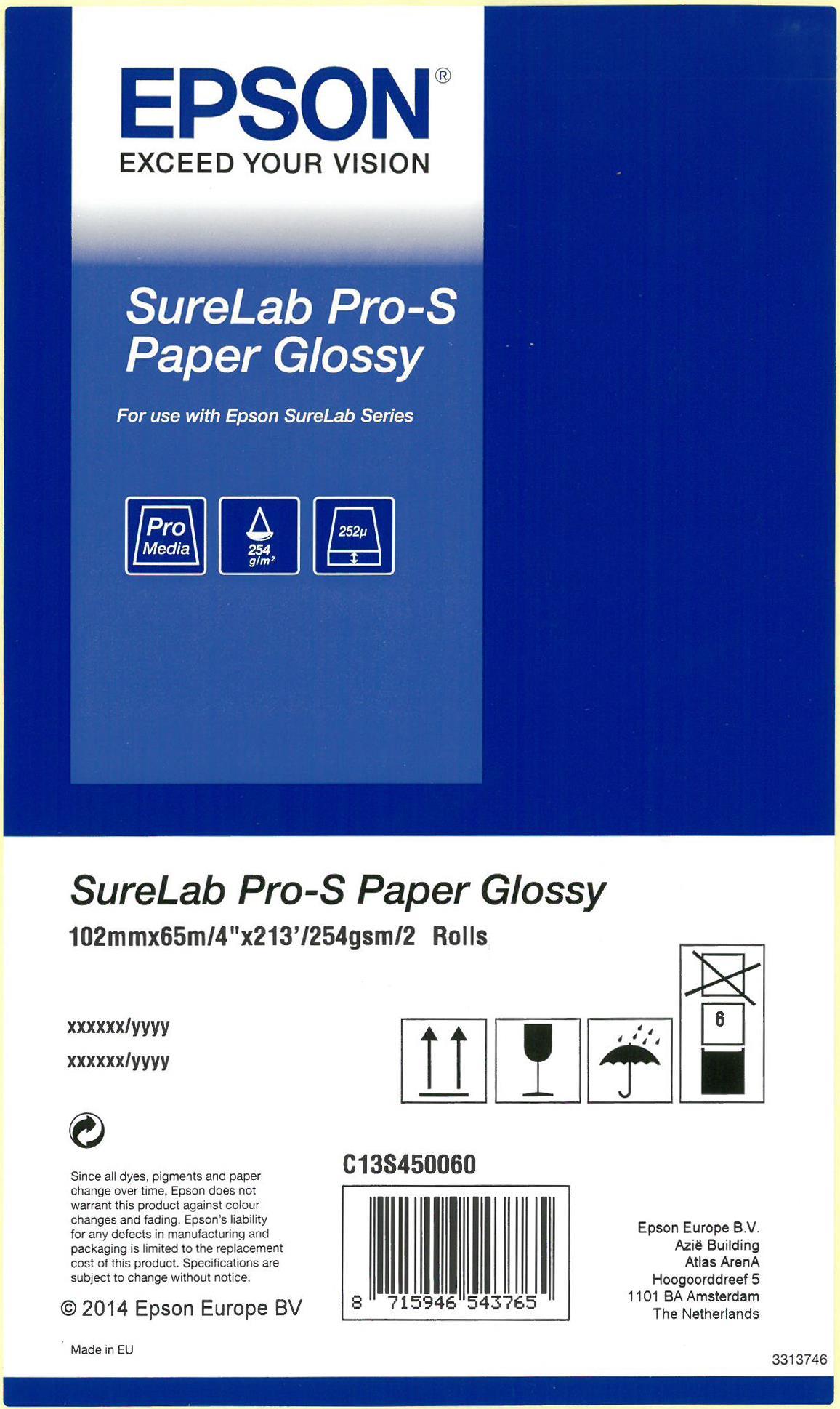 Epson SureLab Pro-S Paper Glossy (C13S450060BP)