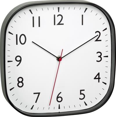 TFA Wanduhr Schwarz (60.3076.01)