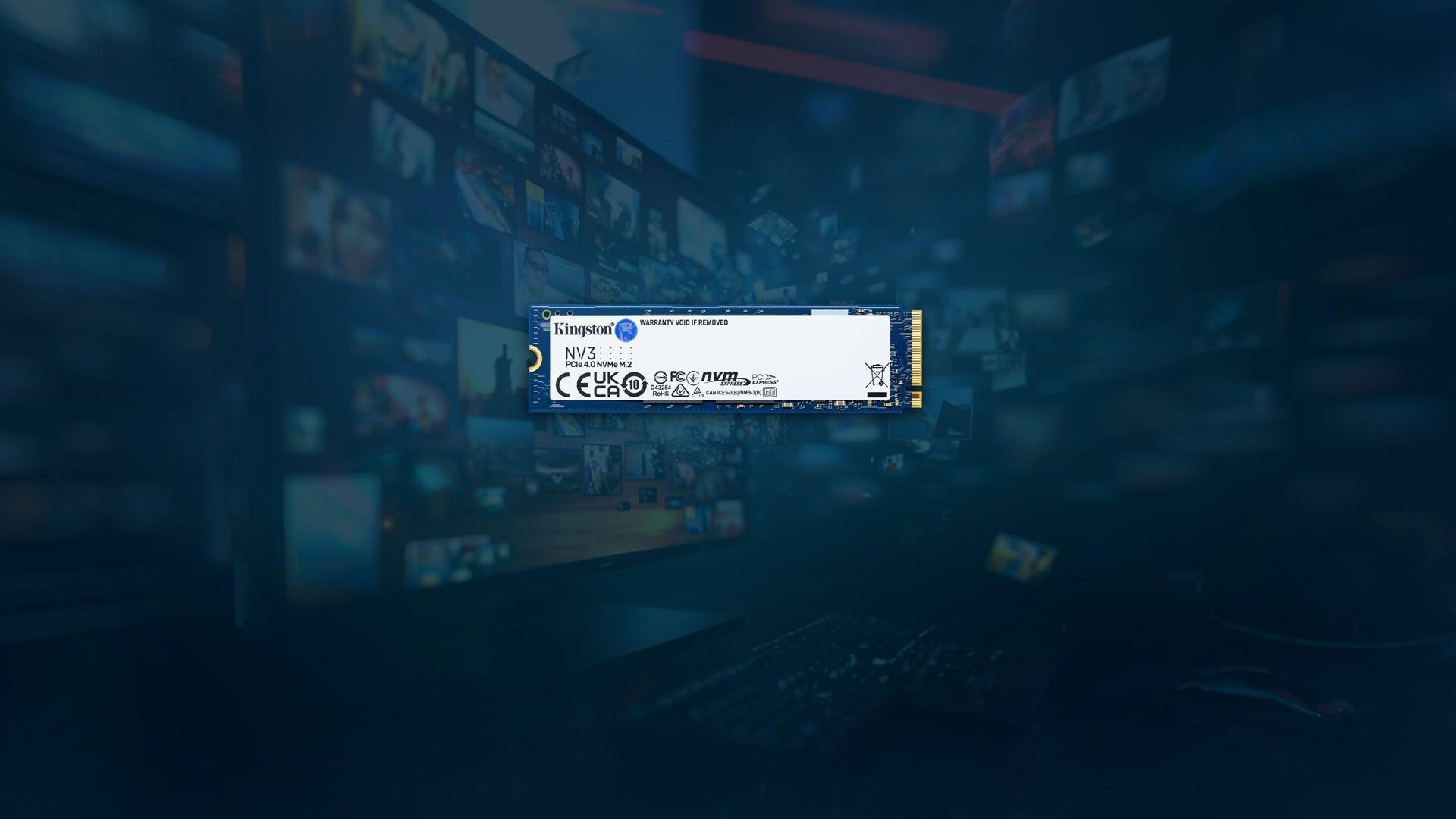 Kingston NV3 1 TB SSD M.2 2280 PCIe 4.0 x4 NVMe