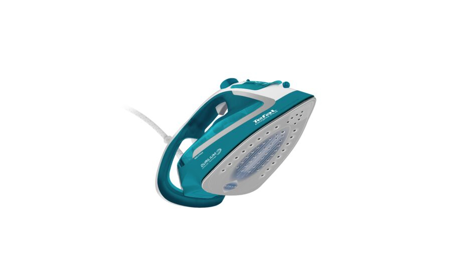 Tefal Easygliss II FV5737 Trocken- & Dampfbügeleisen 2500 W Türkis, Weiß