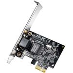 CUDY WIRELESS LAN PCI-E GIGABIT PIC-E ADAPTER 2.5Gbps/PCI E ADAPTER, 2.5G/1000M/100M/10M PE10 (PE10)