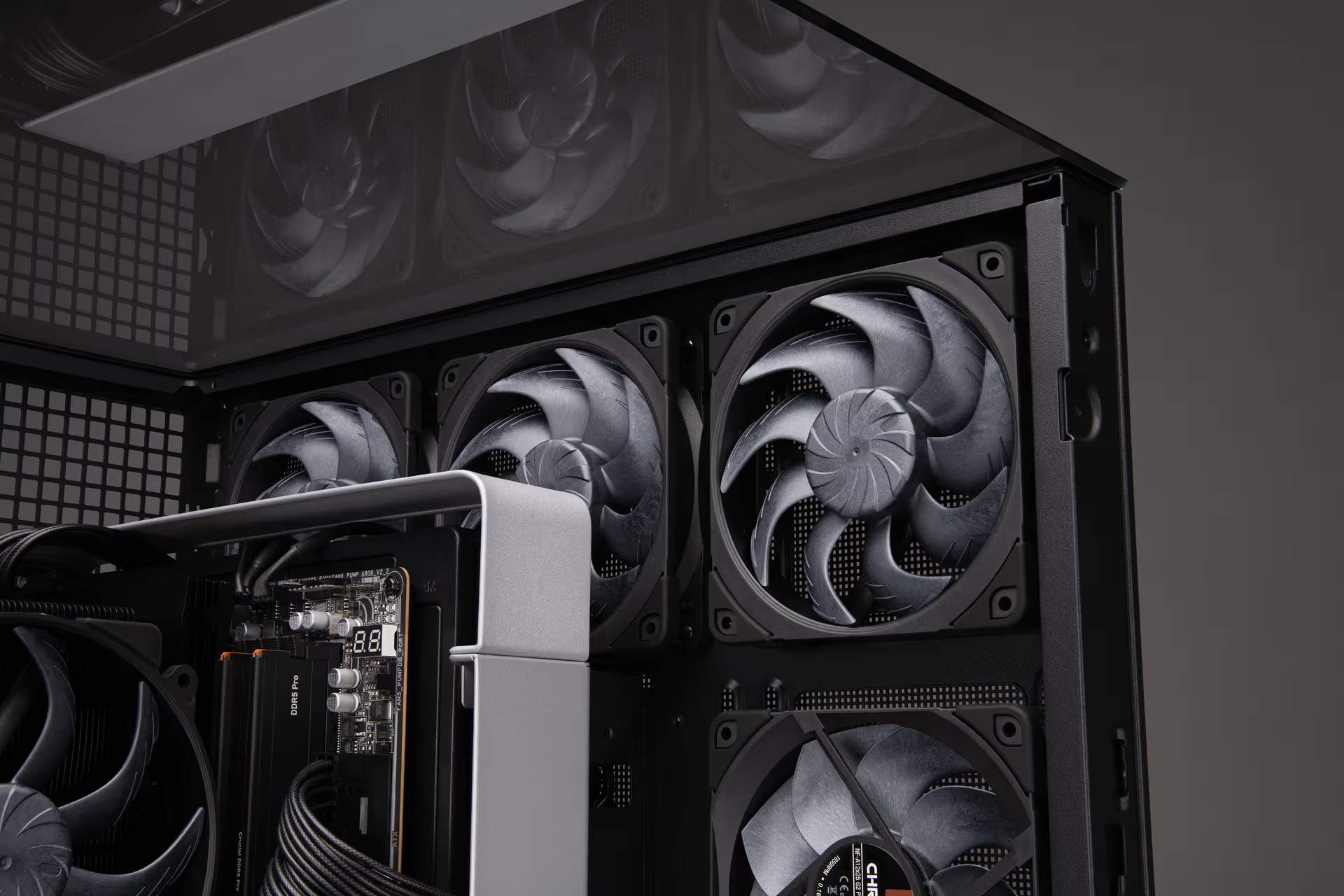 Noctua NF-A12x25 G2 PWM chromax.black Gehäuselüfter 120 mm chromax Black