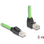 Delock RJ45 Netzwerkkabel Cat.6A Stecker zu oben gewinkelt SF/UTP (80894)