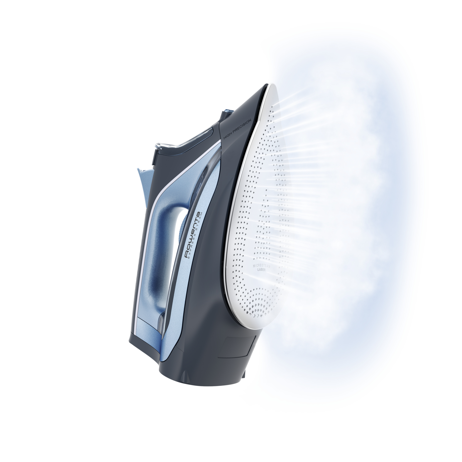 Rowenta Express Steam DW4308 Dampfbügeleisen 2500 W Microsteam 300 LASER Blau/Weiß