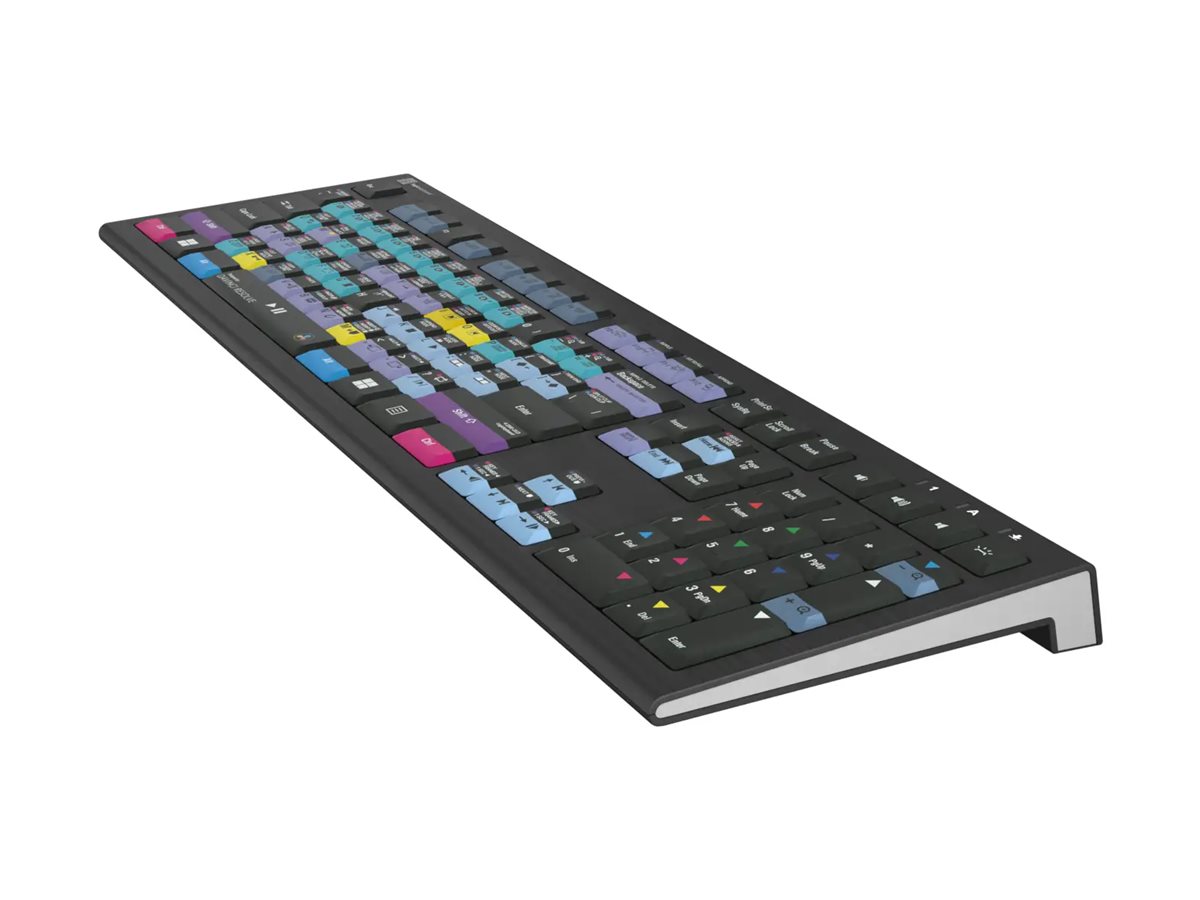 LogicKeyboard DaVinci Resolve Astra 2 USB Tastatur QWERTZ Schwarz