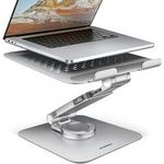 AXAGON STND-L Laptopständer, 10 bis 16 Zoll - aluminium, grau (STND-LR)