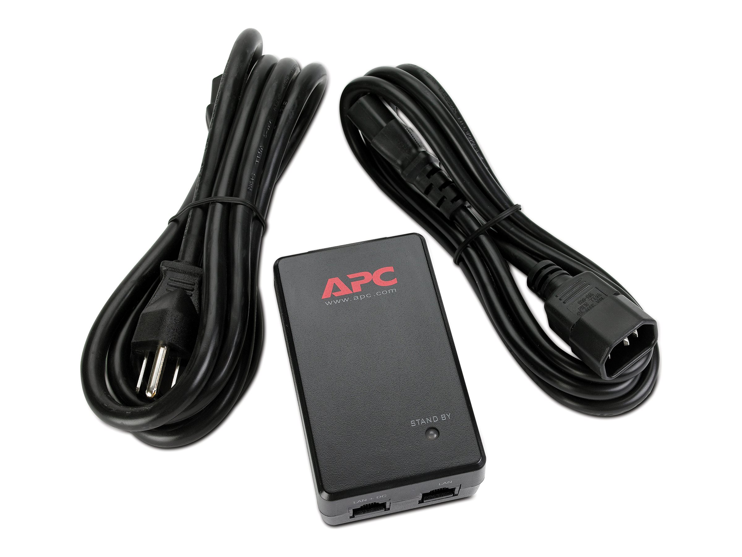 APC NetBotz Power Injector PoE-Injektor Schwarz