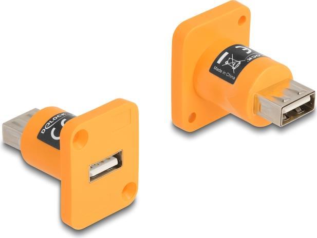 DeLOCK 87999 Kabeladapter USB 2.0 Type-A female Orange (87999)