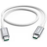 Hama Full-Featured USB Kabel 1,5 m USB 3.2 Gen 2 (3.1 Gen 2) USB C Weiß (00201724)