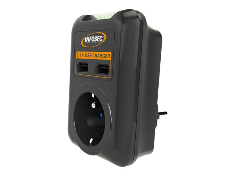 INFOSEC S1 USB NEO 3680 W Schwarz