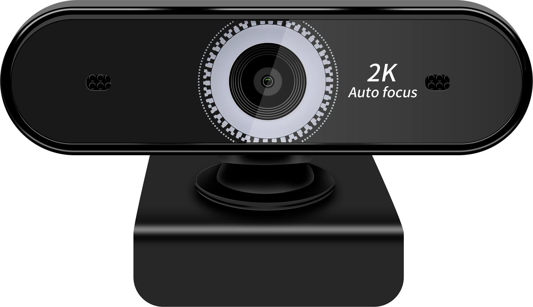 Origin Storage Webcam 2K Ultra HD 2592 x 1944 5 MP 60 fps USB 2.0 Schwarz