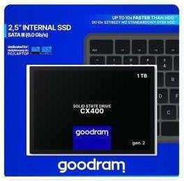 Goodram CX400 Gen.2 1 TB SSD 2.5" SATA III Schwarz