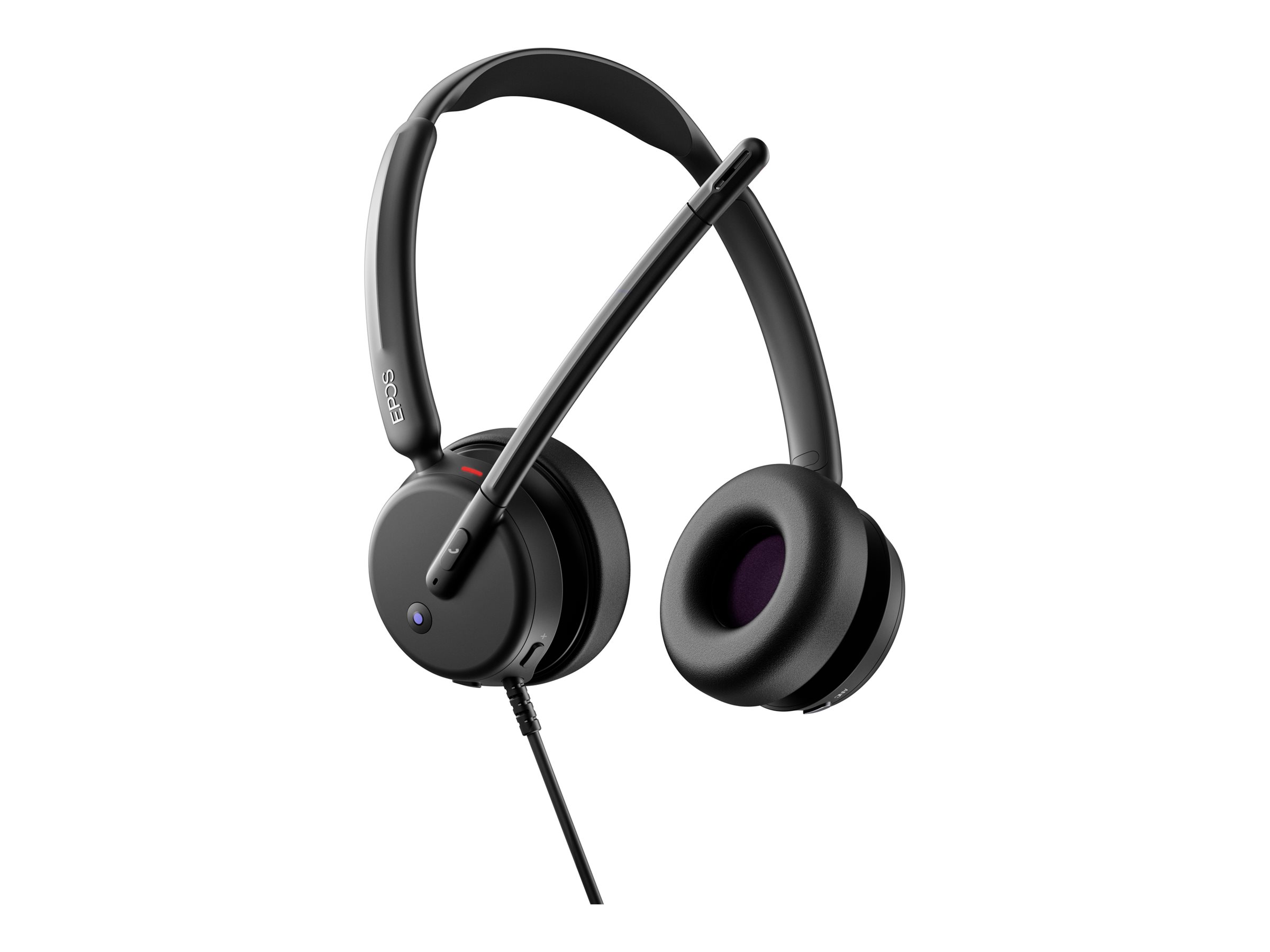 EPOS IMPACT 400 Series 460T ANC On-Ear Headset USB-C USB-A Schwarz