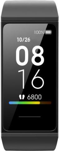 Xiaomi Mi Smart Band 4C  1.08  (2,74cm) TFT Touch Farb-Display  Bis zu 14 Tage Akkulaufzeit  Anzeige des Akkustandes, Pulsmesser, Schrittzähler, Kalorienzähler, Distanz, Datum/Uhrzeit und Schlafanalyse  Benachrichtigungen in Echtzeit auf dem Display und mit Vibration: Anrufe,
