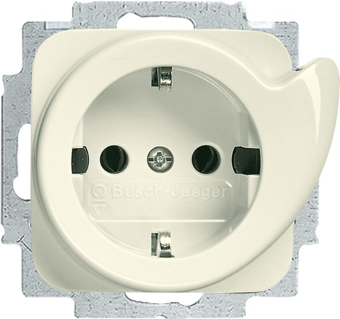 Busch Jaeger 20 EUCDR-212 Steckdose CEE 7/3 Beige (2011-0-2597)