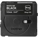 Brother BTAG-335 Weiß auf Schwarz (BTAG335)