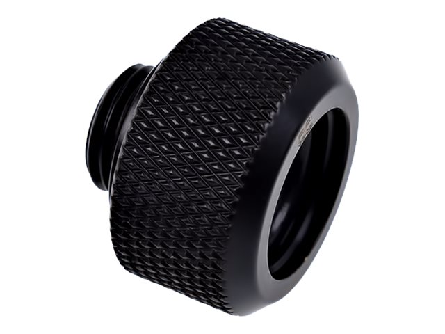 Alphacool Eiszapfen Connector Series HardTube Socket Flüssigkühlsystemarmatur Deep Black