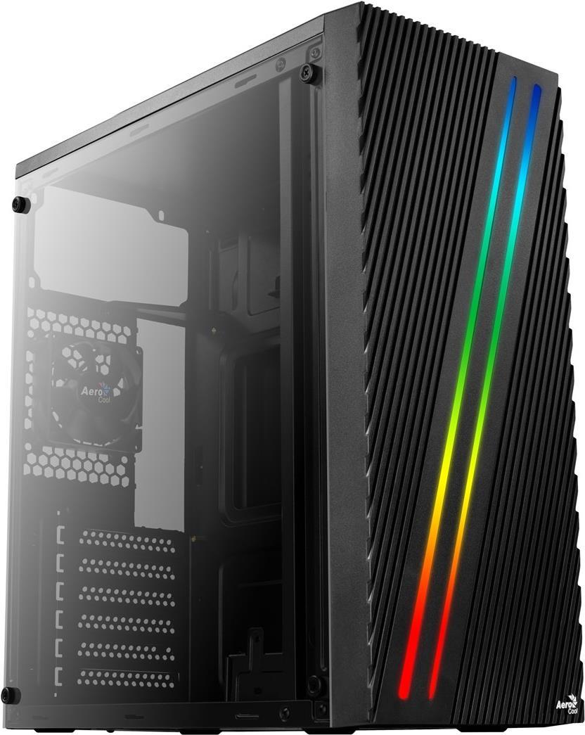 Aerocool Streak Midi-Tower Schwarz