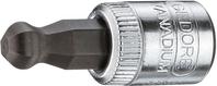 GEDORE Schraubendrehereinsatz 1/4" Kugelkopf Innen-6-kant 5 mm (2219417)