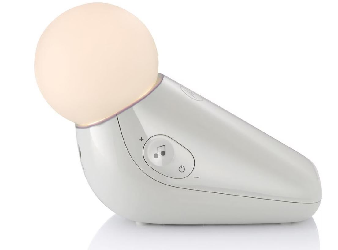 Motorola S1 Light and Sound Soother - Portables Baby-Nachtlicht mit 10 Sounds und 50 Std. Akkulaufzeit