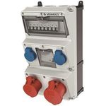 MENNEKES Steckdosen-Kombination 930013 AMAXX 2xCEE 5x16/32A 2xSchuko 4xLS 930013 (930013)