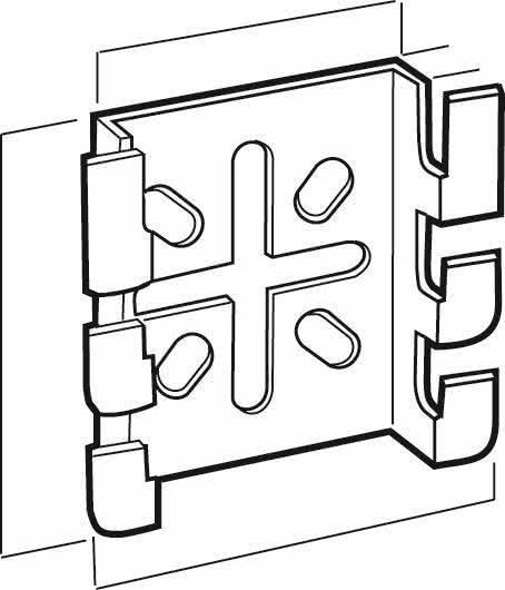 LEGRAND CM586130 Wand- und Deckenbügel f. Kabeltragsystem