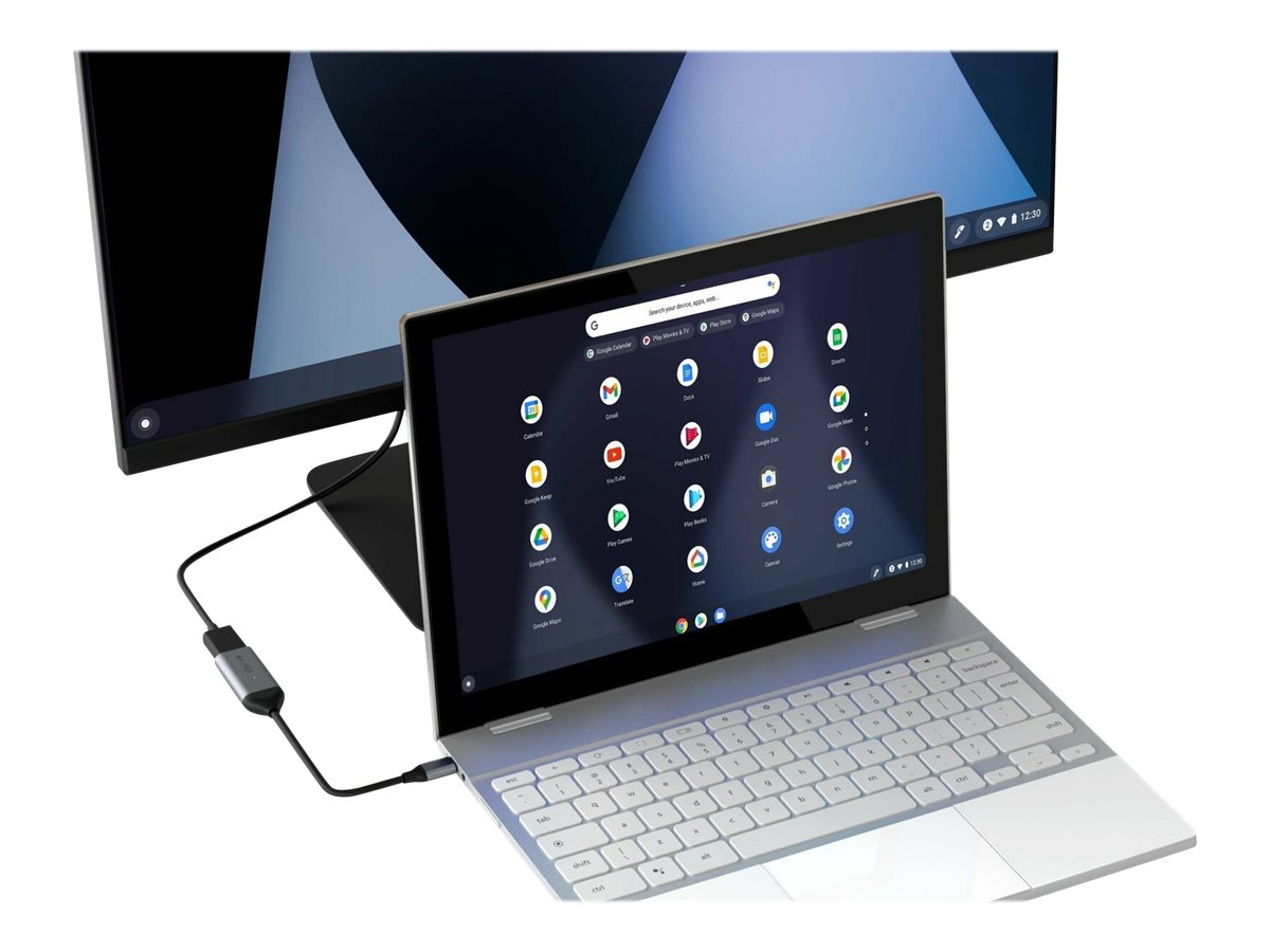 Hyper HyperDrive HD425A USB-C auf HDMI Videoadapter 4K 60Hz Edelstahl