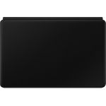 Samsung Book Cover Keyboard EF-DT870 - Tastatur und Foliohülle - mit Touchpad - POGO pin - Schwarz - für Galaxy Tab S7