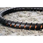 Hellermann Tyton 162-20200 Kabelschutz Kabelbodenschutz Schwarz (162-20200)