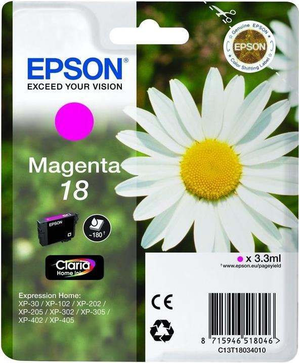 Epson Ink/18 Daisy 3.3ml MG SEC (C13T18034022)