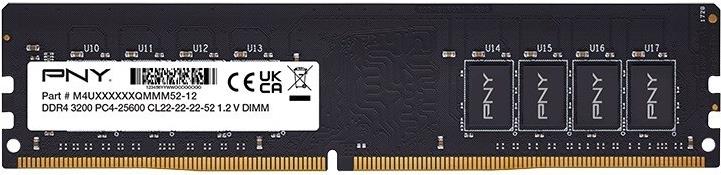 Speichermodul PNY Performance 32 GB (1x 32GB) DDR4 3200 Mhz CL22 (MD32GSD43200-SI) Bulk (MD32GSD43200-SI)