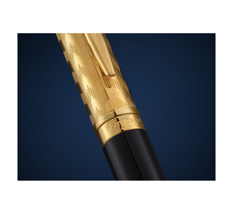 WATERMAN OPERA COLLECTION Hemisphere Tintenroller Fein Schwarz Geschenkbox