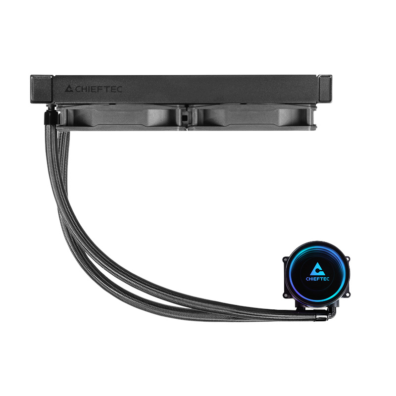 Chieftec Iceberg 240 DARK Prozessor-Flüssigkeitskühlsystem Schwarz