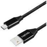 LogiLink USB-Kabel USB (M) zu Micro-USB Typ B (M) (CU0143)